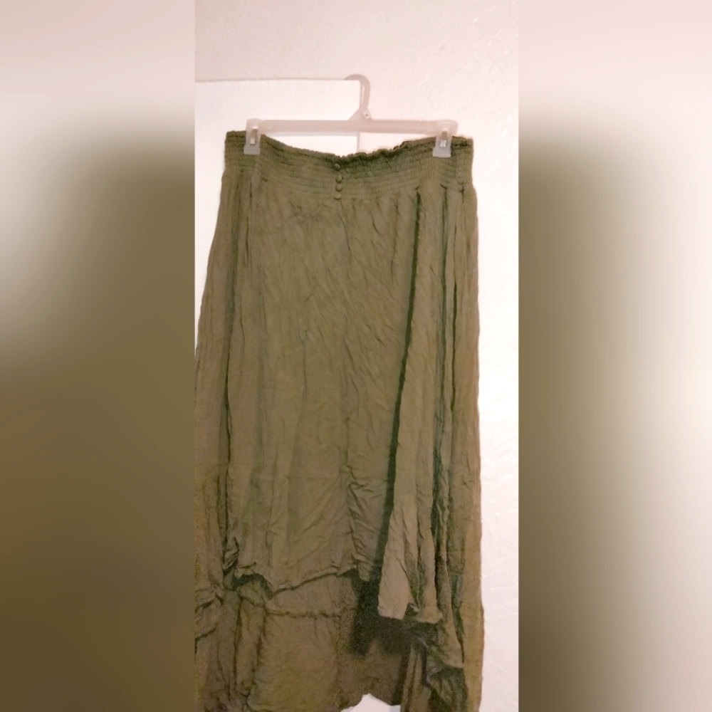 High-low skirt